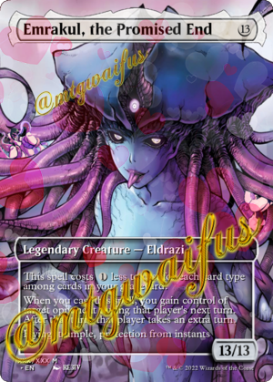 Emrakul, the Promised End MTGWAIFUS Emrakul, the Promised End MTGWAIFUS