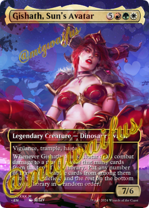 Gishath, Sun's Avatar (Two-Sided Card)