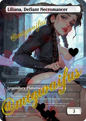 Liliana, Heretical Healer // Liliana, Defiant Necromancer (Two-Sided Card)