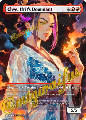 Clive, Ifrit's Dominant // Ifrit, Warden of Inferno (Two-Sided Card)