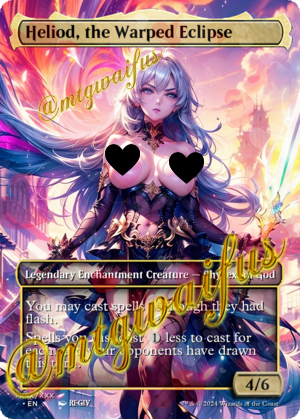 Heliod, the Radiant Dawn // Heliod, the Warped Eclipse (Two-Sided Card)