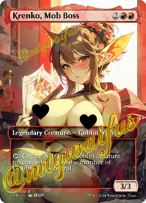Krenko, Mob Boss (Two-Sided Card)