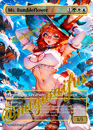 Ms. Bumbleflower (Two-Sided Card)