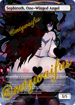 Sephiroth, Fabled SOLDIER // Sephiroth, One-Winged Angel (Two-Sided Card)