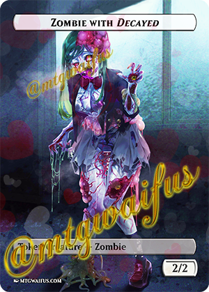 Zombie Token 8 (Decayed)