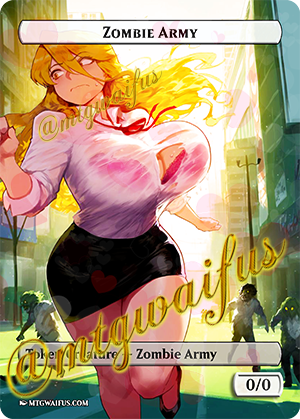 Zombie Token 3 (Army)